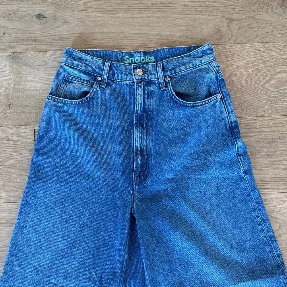 Mother Snacks Jeans The Sugar Cone Skimp Size 28 Mouthful Wash - Picture 2 of 6